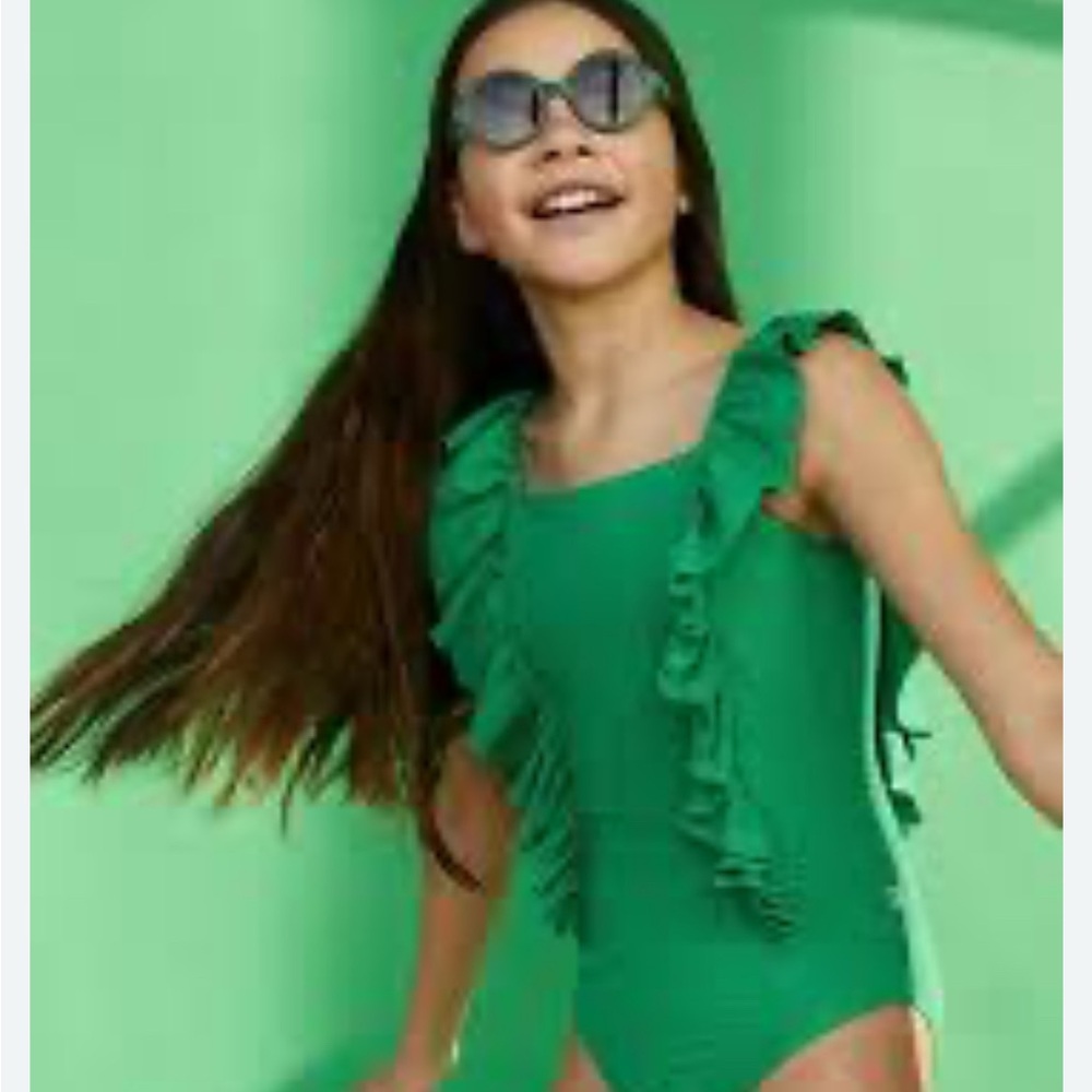 Molo 5T Green Kids Swim One Piece